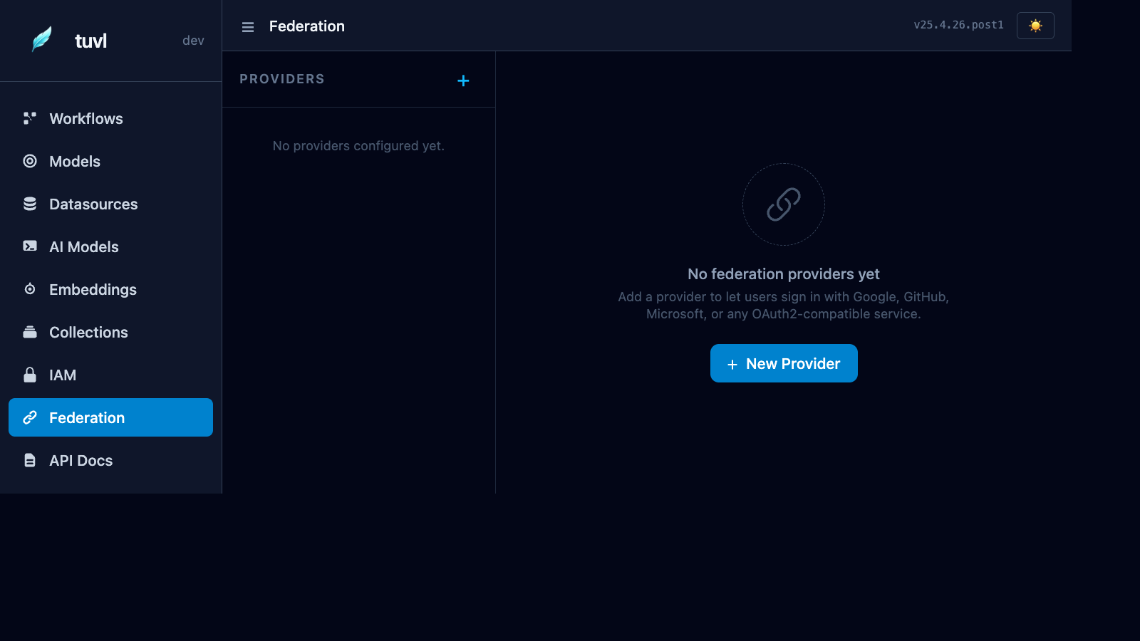 Federation page